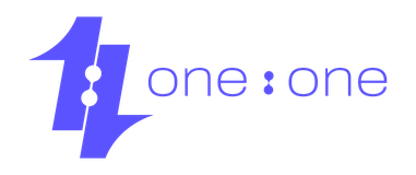 1:1 one:one logo